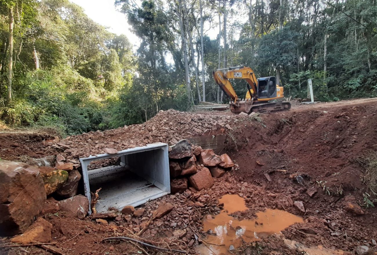 Prefeitura De Seara Segue Trabalhos De Substitui O De Pontes De