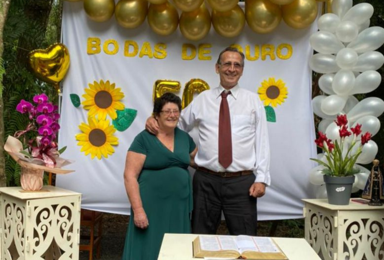 Bodas de ouro: casal searaense comemora 50 anos de união