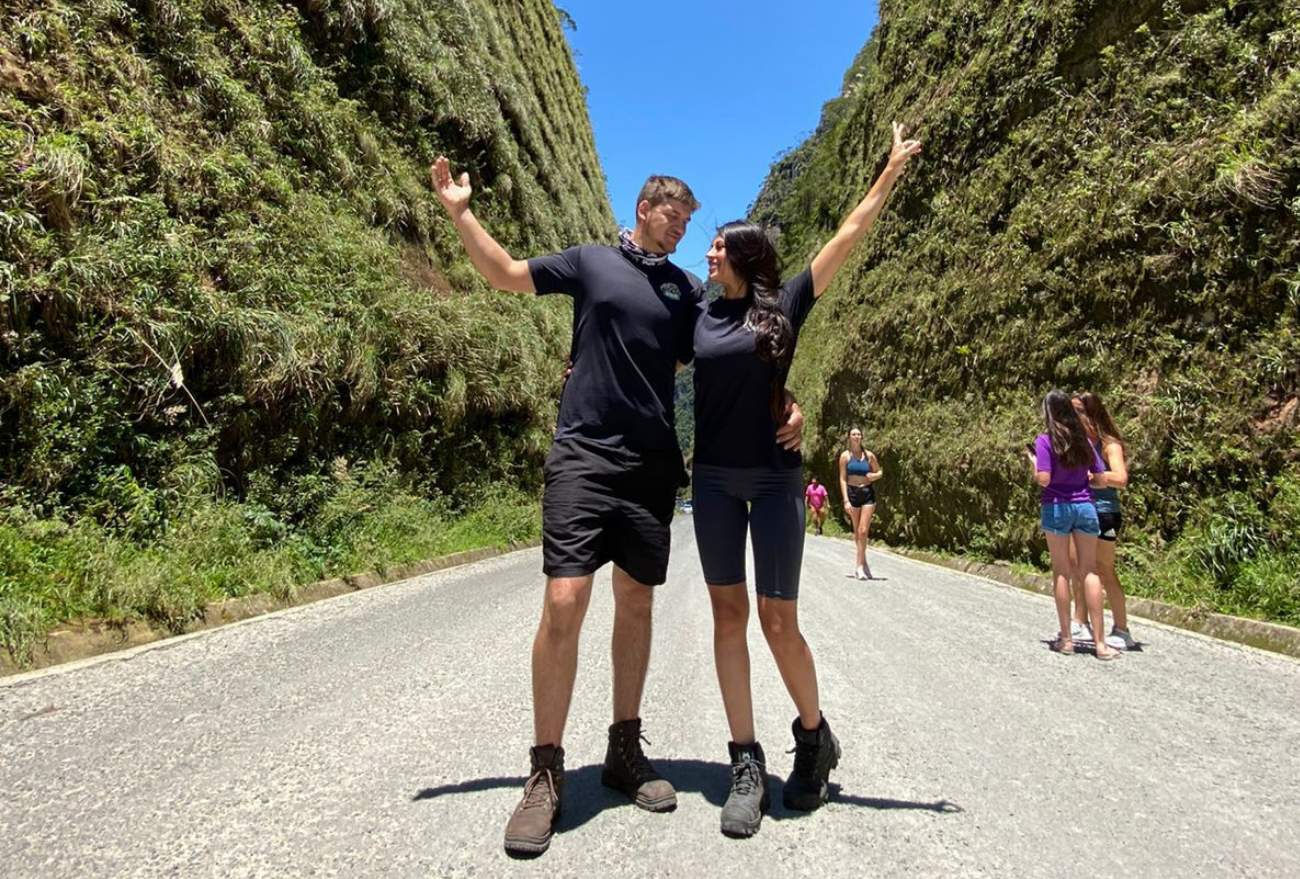 Experiência única: casal de Seara percorre 1250 km de moto pela Serra Catarinense