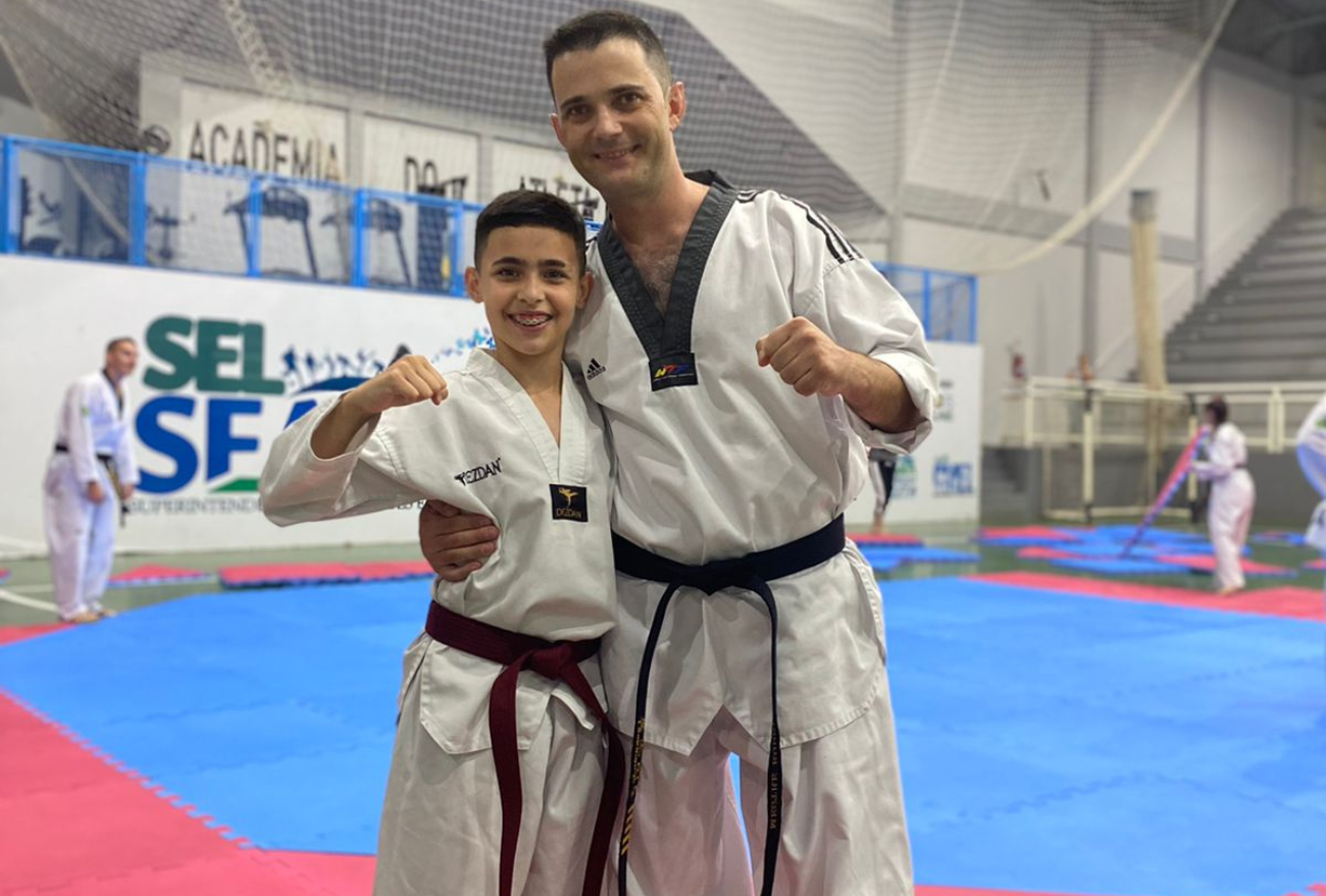 “Aprendemos muita disciplina e respeito”, diz atleta de 12 anos do Taekwondo que sonha em ser mestre