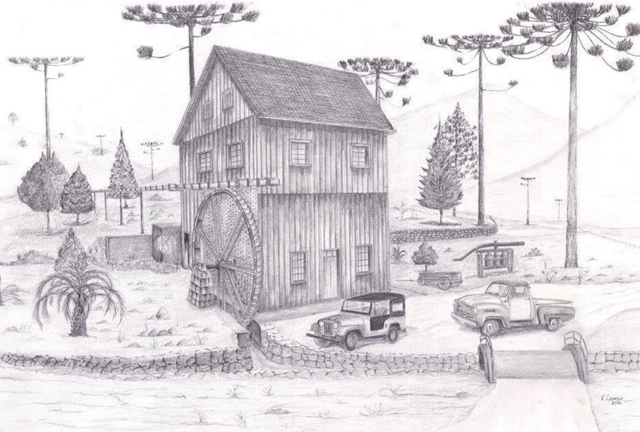 Artista plástico de Seara se destaca dando aulas de desenho