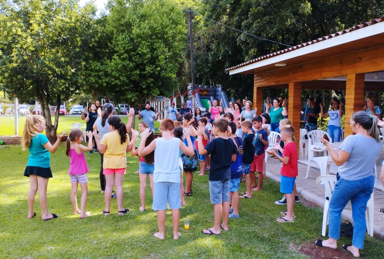 Fotos: Paróquia de Seara realiza festa da acolhida aos novos catequizandos