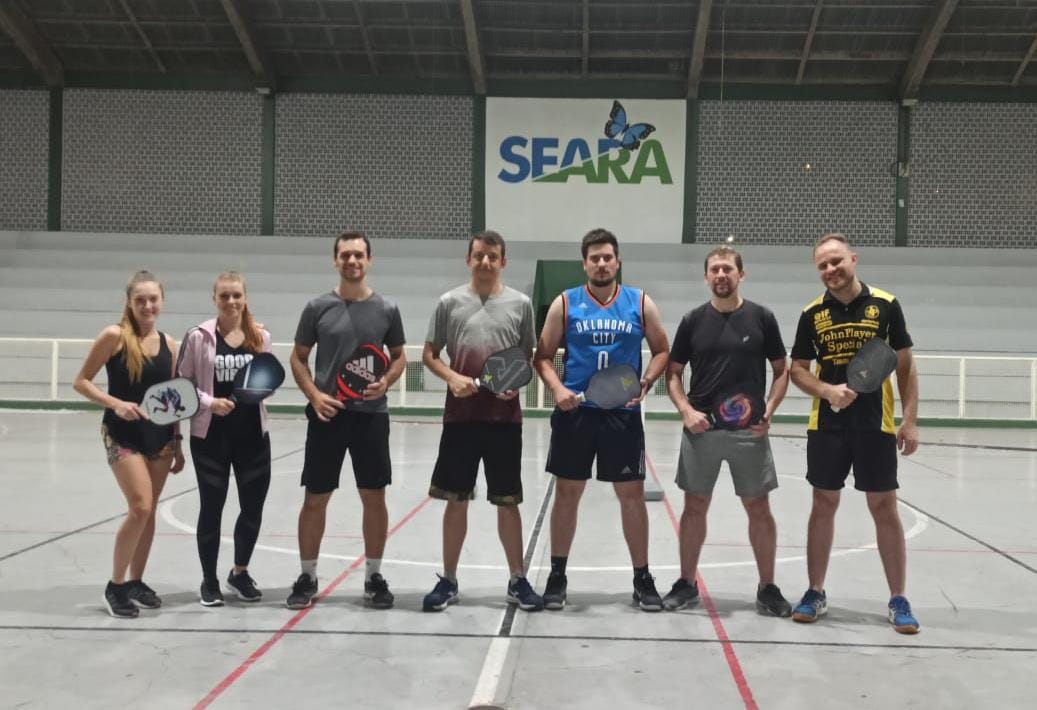 Praticantes de Pickleball de Seara criam associação que representará todo o estado na modalidade