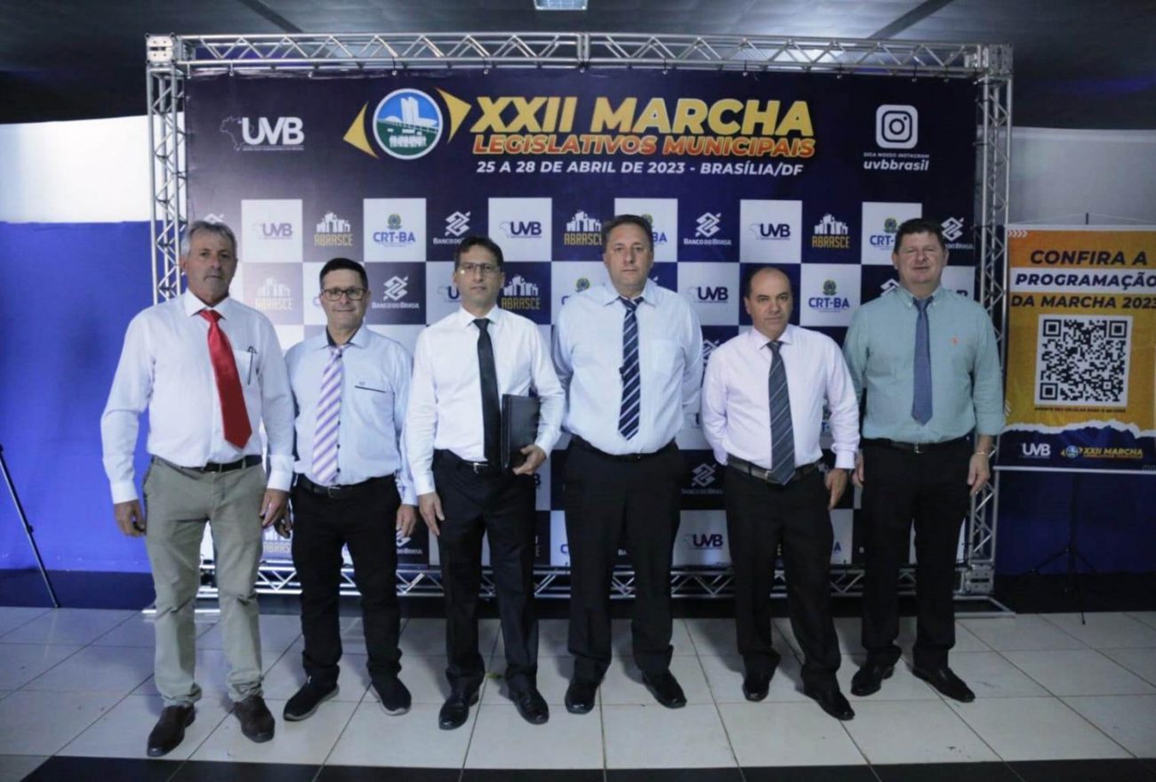 Vereadores de Seara participam da 22ª Marcha dos Legislativos Municipais