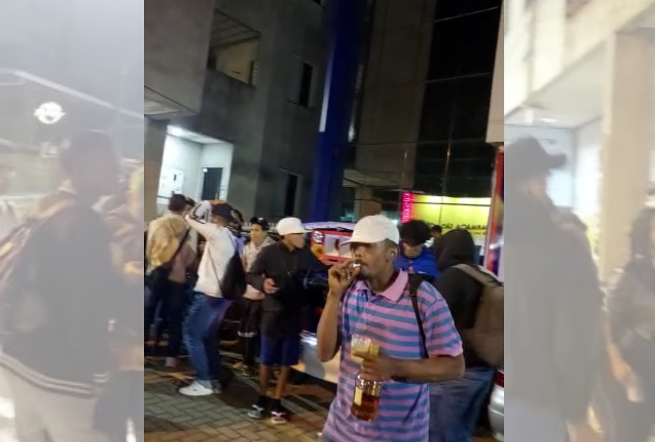 PM é acionada para atender ocorrência de perturbação em frente a JBS