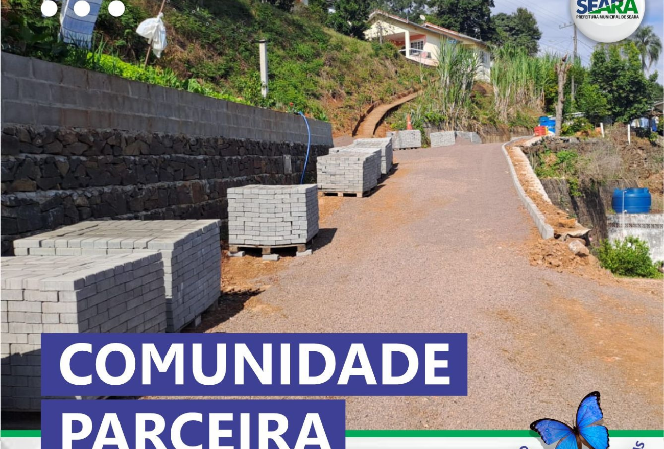 Trabalhos de pavimentação da rua David Tochetto iniciaram hoje (22)