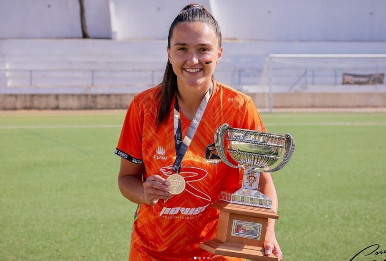 Atleta de Arabutã se destaca em Campeonato de Futebol Português
