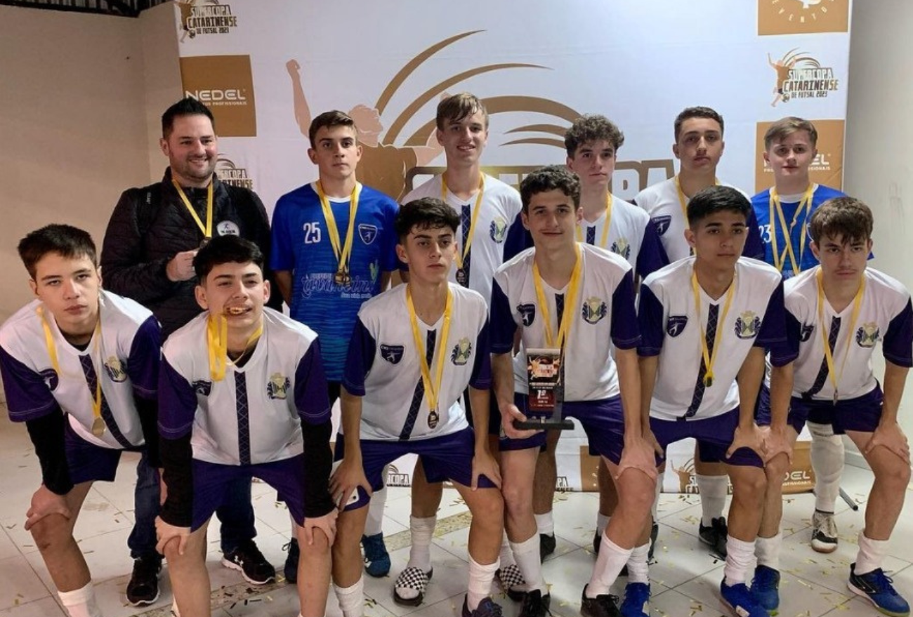 Xavantina é destaque no futsal e se consagra campeã da Super Copa Catarinense de Futsal