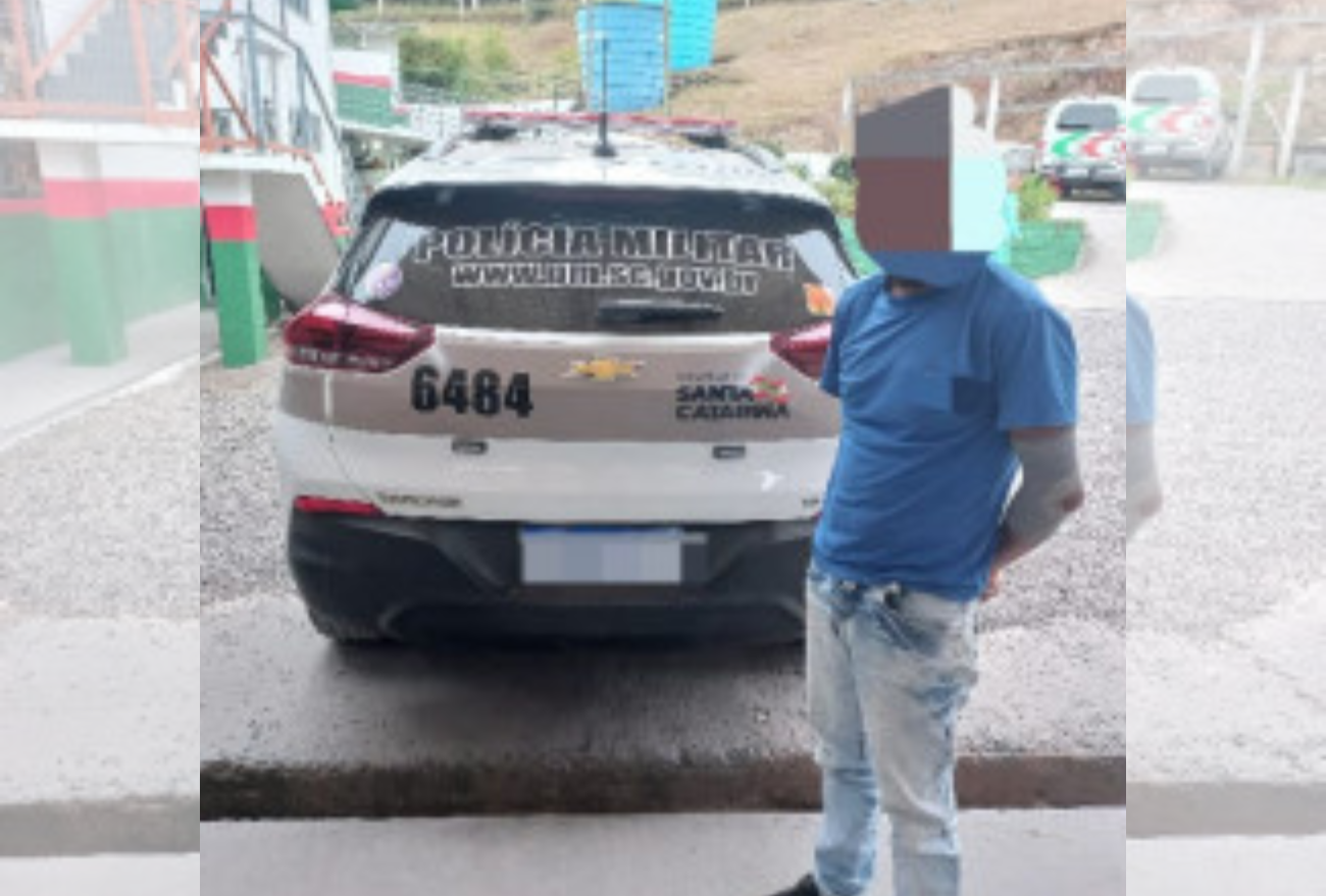 Homem com mandado de prisão é detido pela PM em Seara