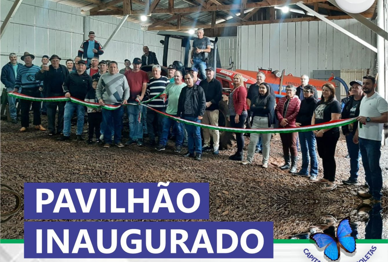 Inaugurado o pavilhão para abrigo de máquinas em linha Ipiranga
