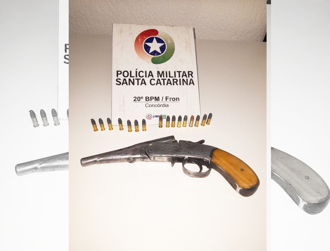 Dois homens são presos por porte ilegal de arma e suspeitos por furtos, em Arabutã 