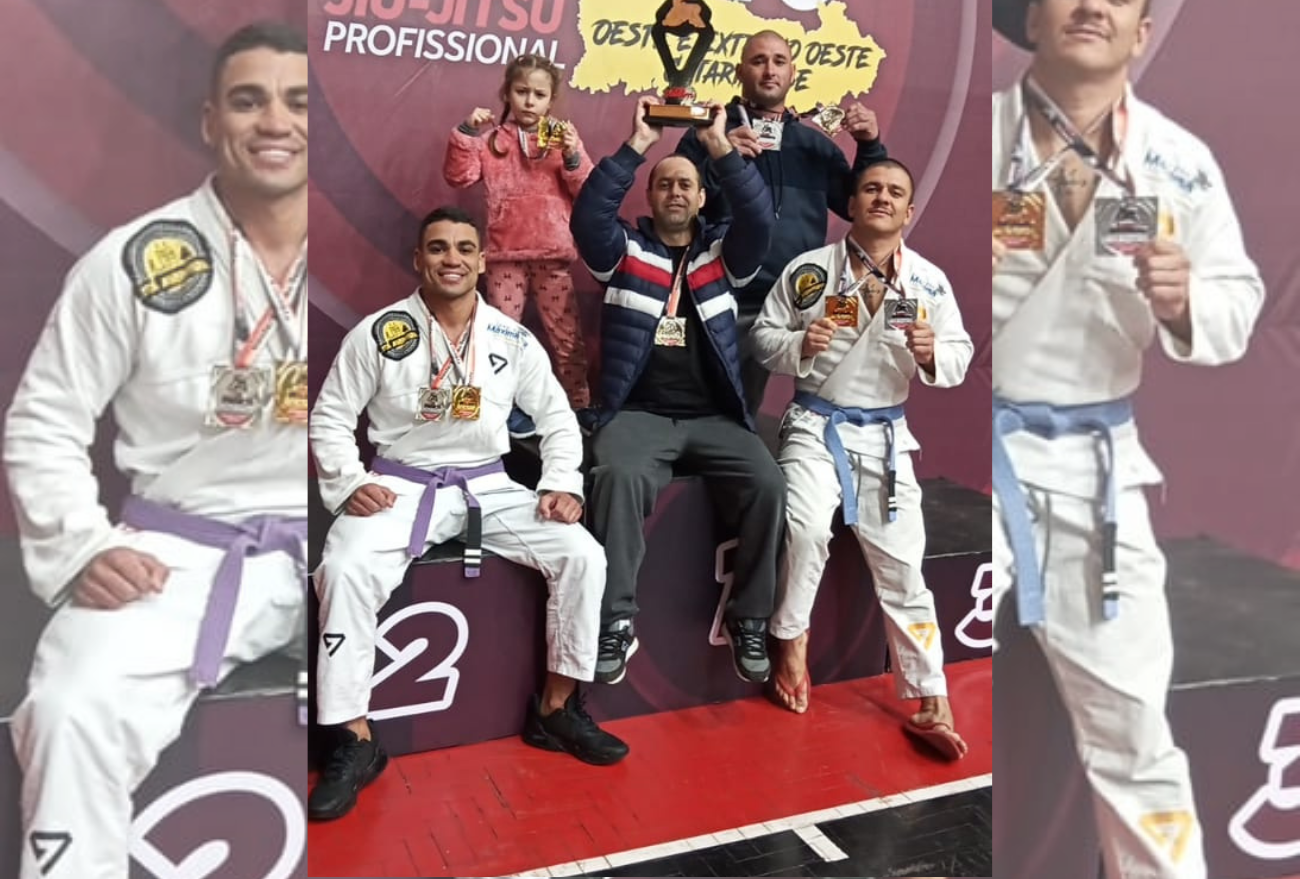 Equipe de Jiu-jitsu de Seara leva destaque em competição regional
