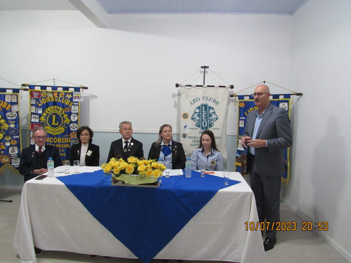 Andreia Batistella Santin é a nova presidente do Lions Clube de Seara