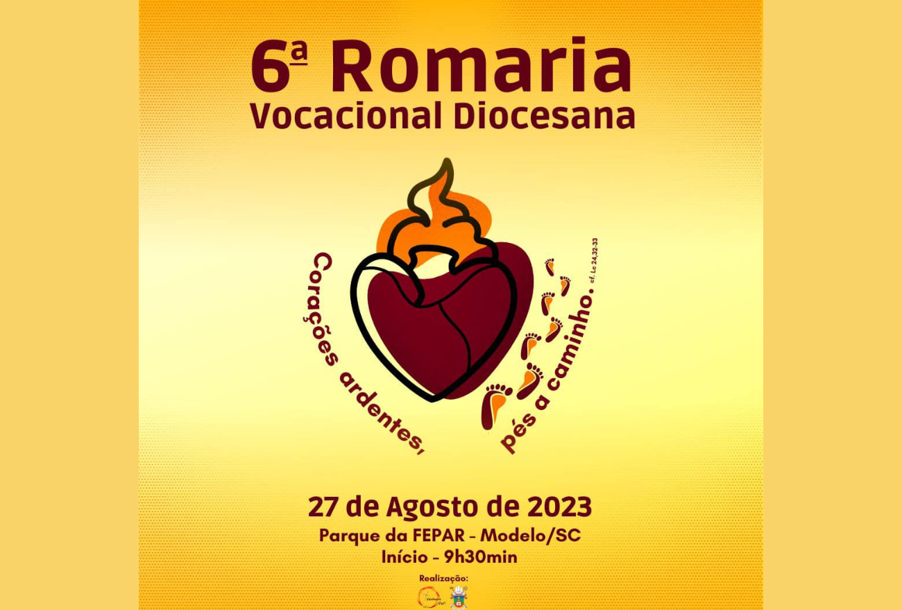 Paróquia de Seara participa da 6ª Romaria Vocacional Diocesana, em Modelo/SC