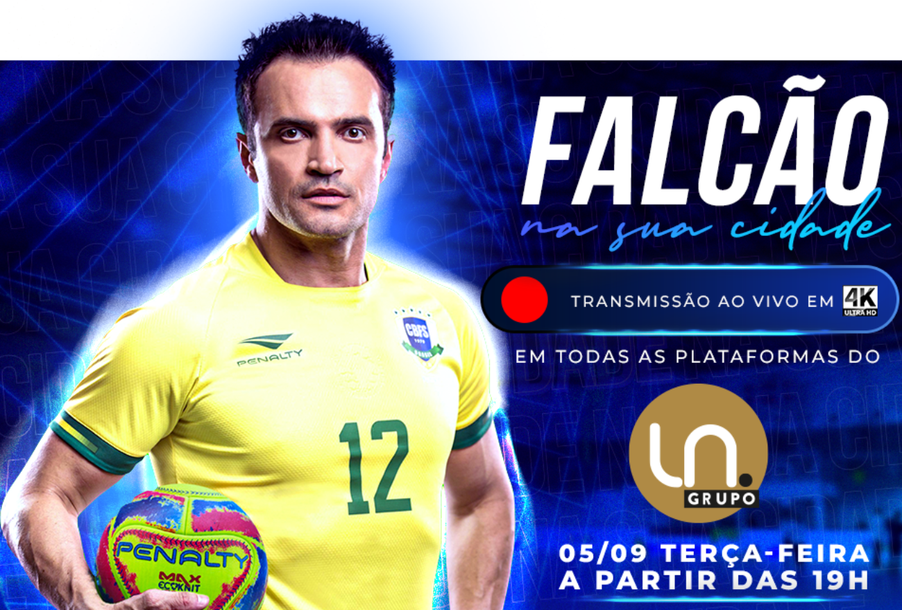 O show vai começar: o Grupo Lance Notícias está preparando uma mega cobertura para o evento “Falcão na sua cidade”