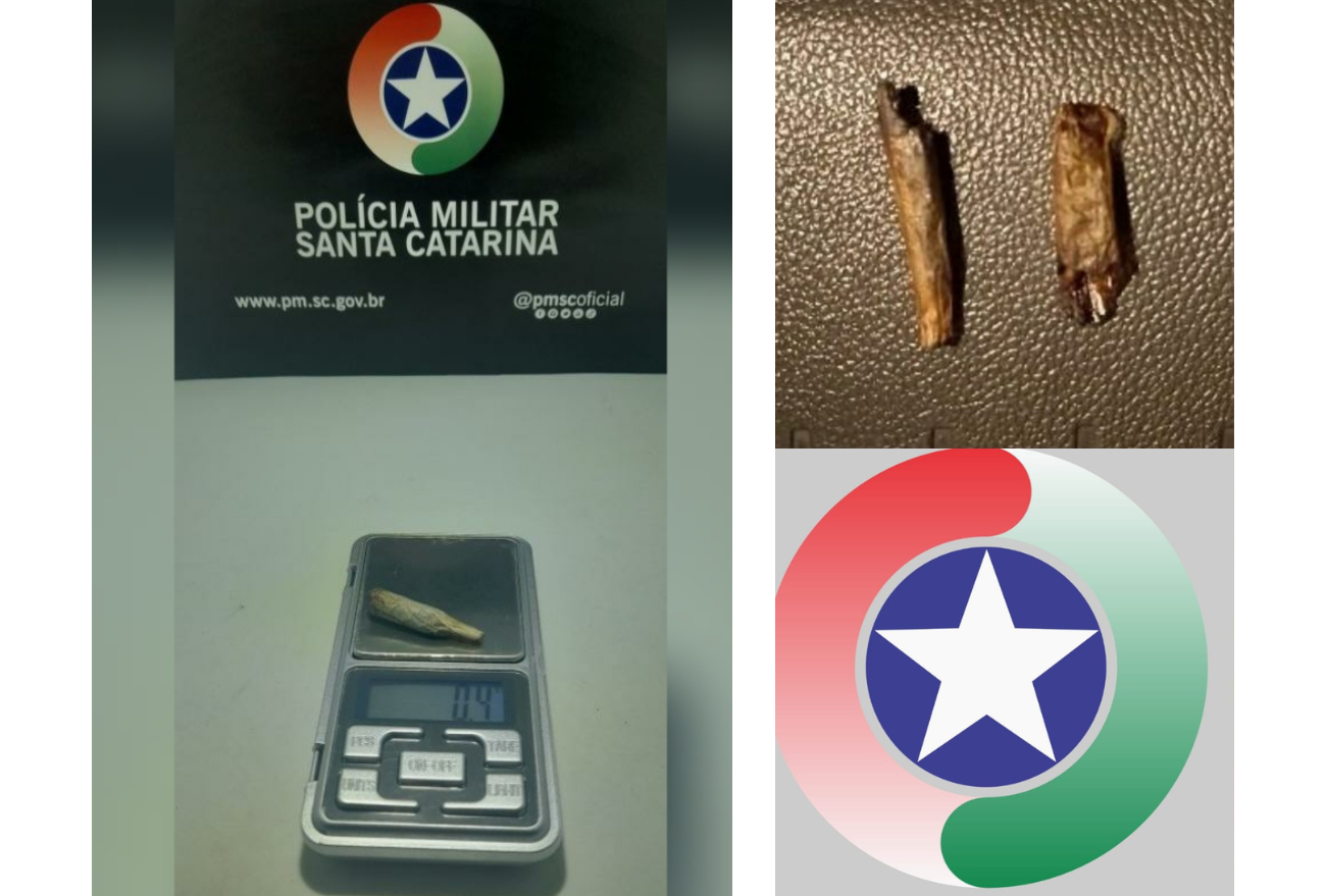 Polícia Militar de Concórdia atende duas apreensões de substâncias ilícitas na madrugada deste sábado (30)