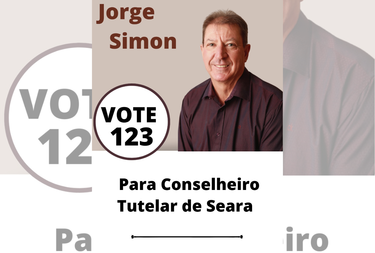 Candidatos a Conselheiros de Seara: conheça o candidato Jorge Simon