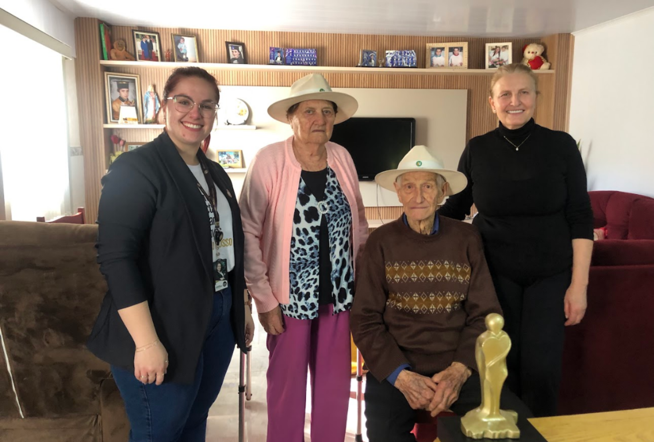 Lance no Campo: conheça o agricultor que aos 96 anos, foi nomeado mais velho do município de Xaxim