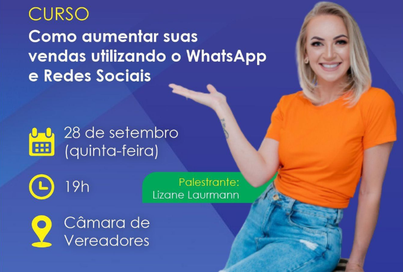 Curso voltado a vendas com redes sociais é realizado gratuitamente em Seara