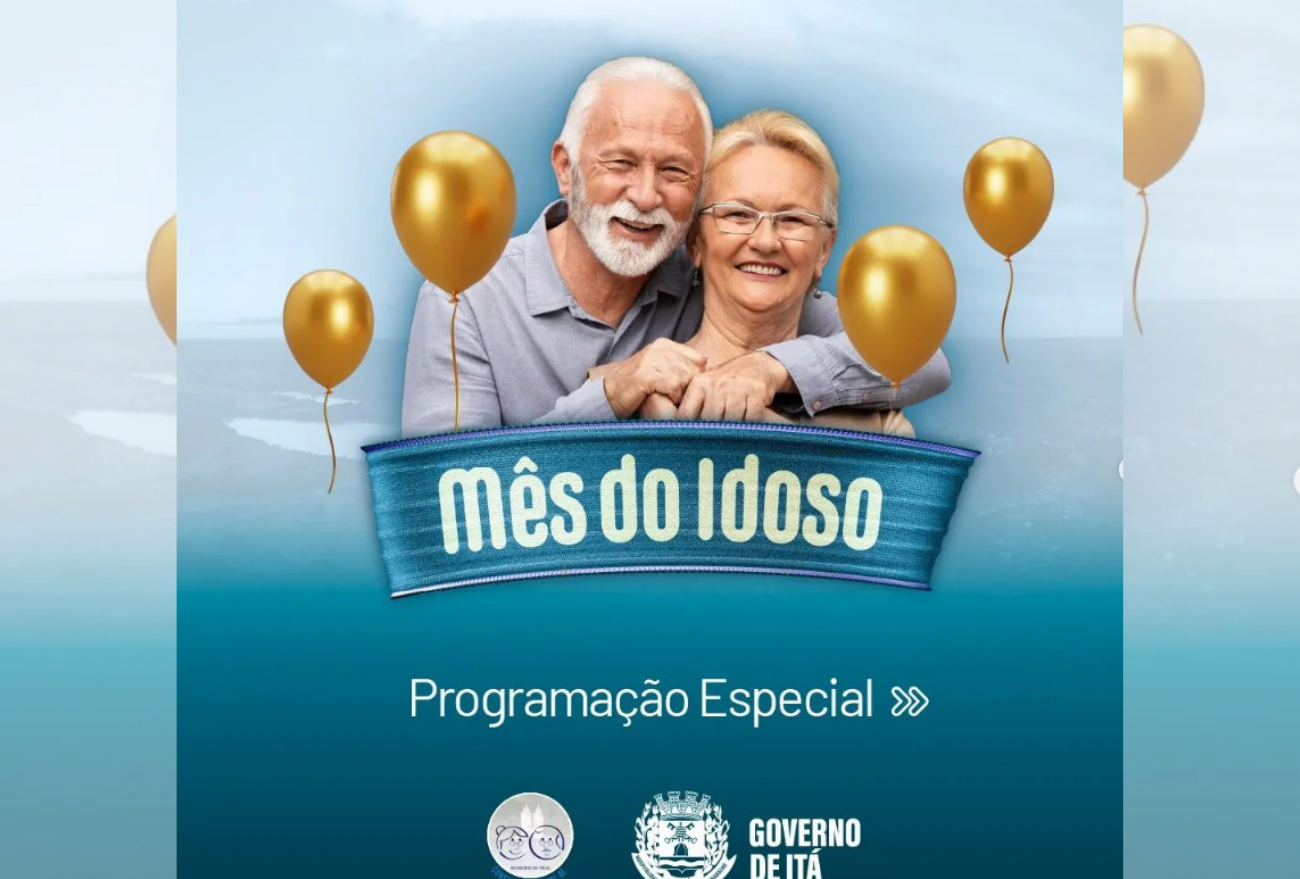 Município de Itá prepara programação especial ao Dia do Idoso, confira: