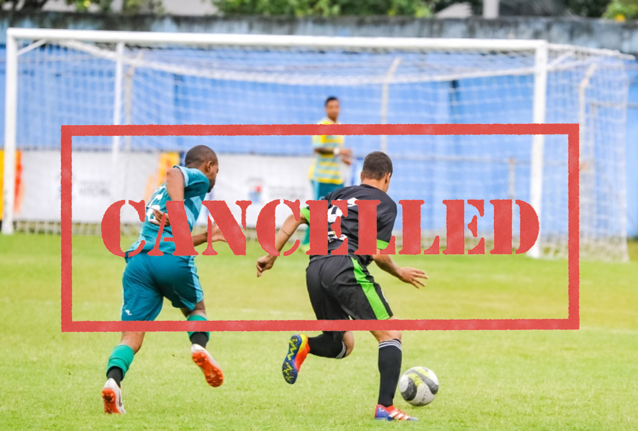 Rodada dos jogos de futebol de campo são cancelados em Seara