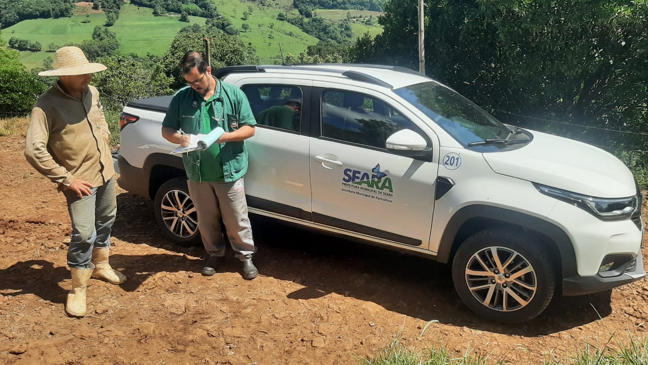 Novo veículo é utilizado para atendimentos clínicos veterinários no interior de Seara