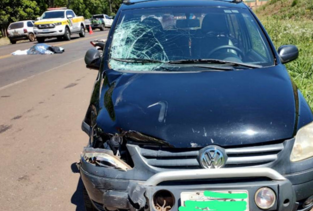 Motociclista morre durante o final de semana em colisão com carro em Chapecó