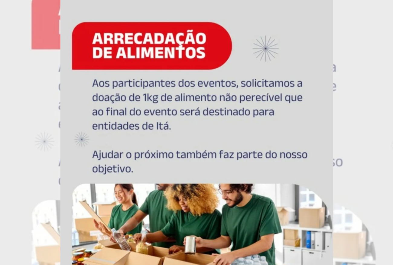 Segunda edição do Desafio Solar de Itá contará com arrecadação de alimentos